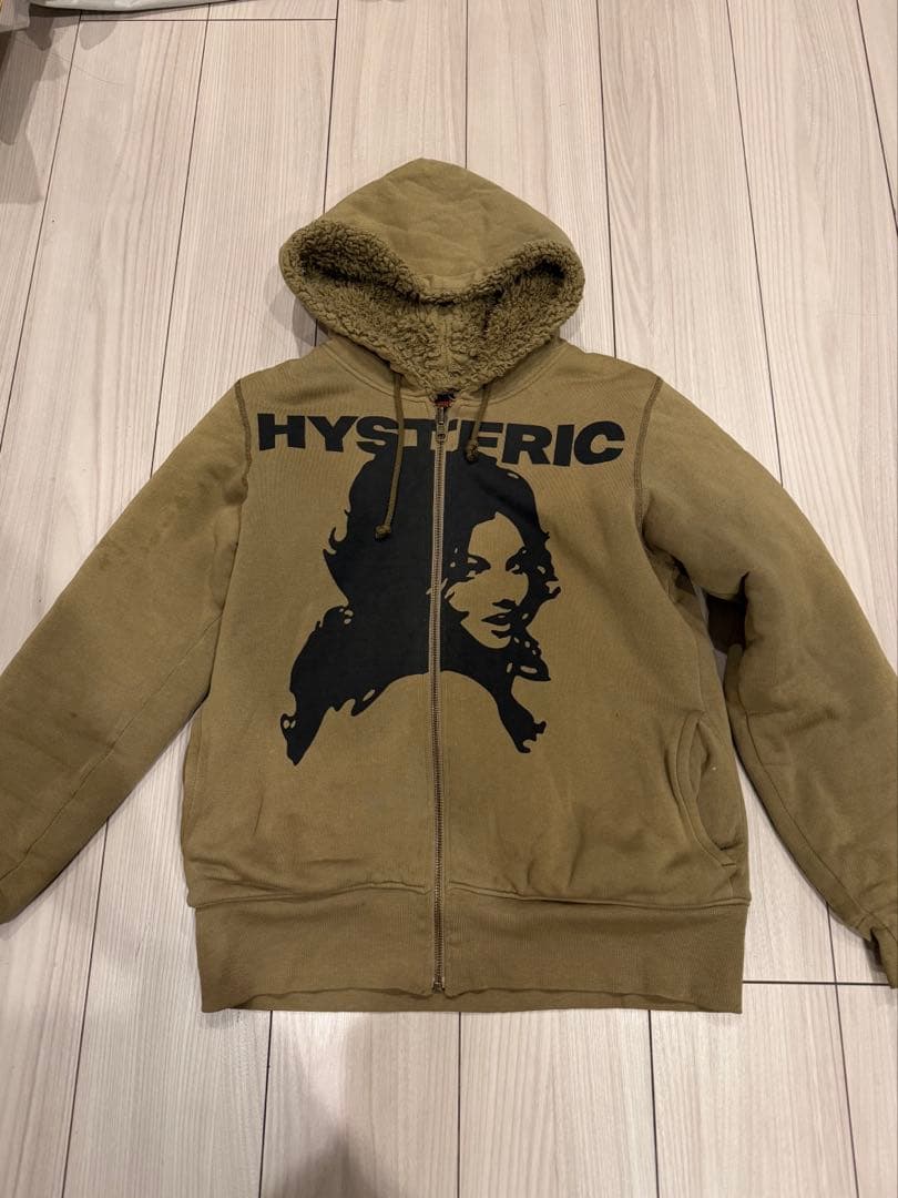 Hysteric glamour ガール　ボア　パーカー