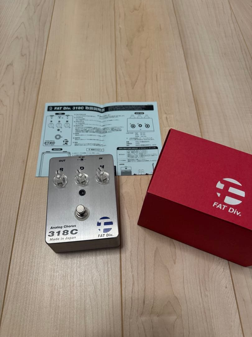 【極美品】FAT 318C アナログコーラス 動作確認のみ未使用