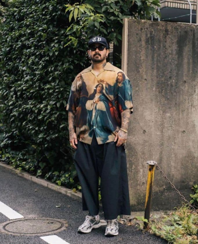価格メンズ - COOTIE × Aloha Blossom Raza Ponquero S/S