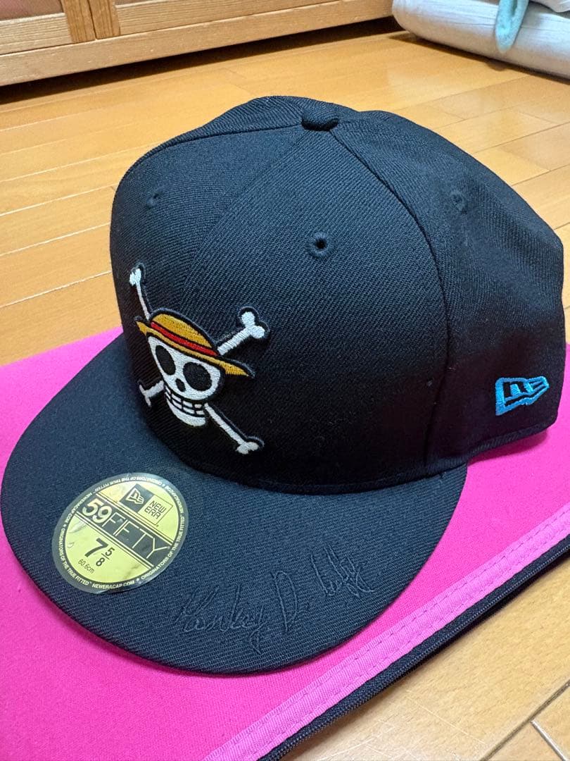 希少　ルフィー　New Era ワンピース スカルキャップ 7 5/8 美品