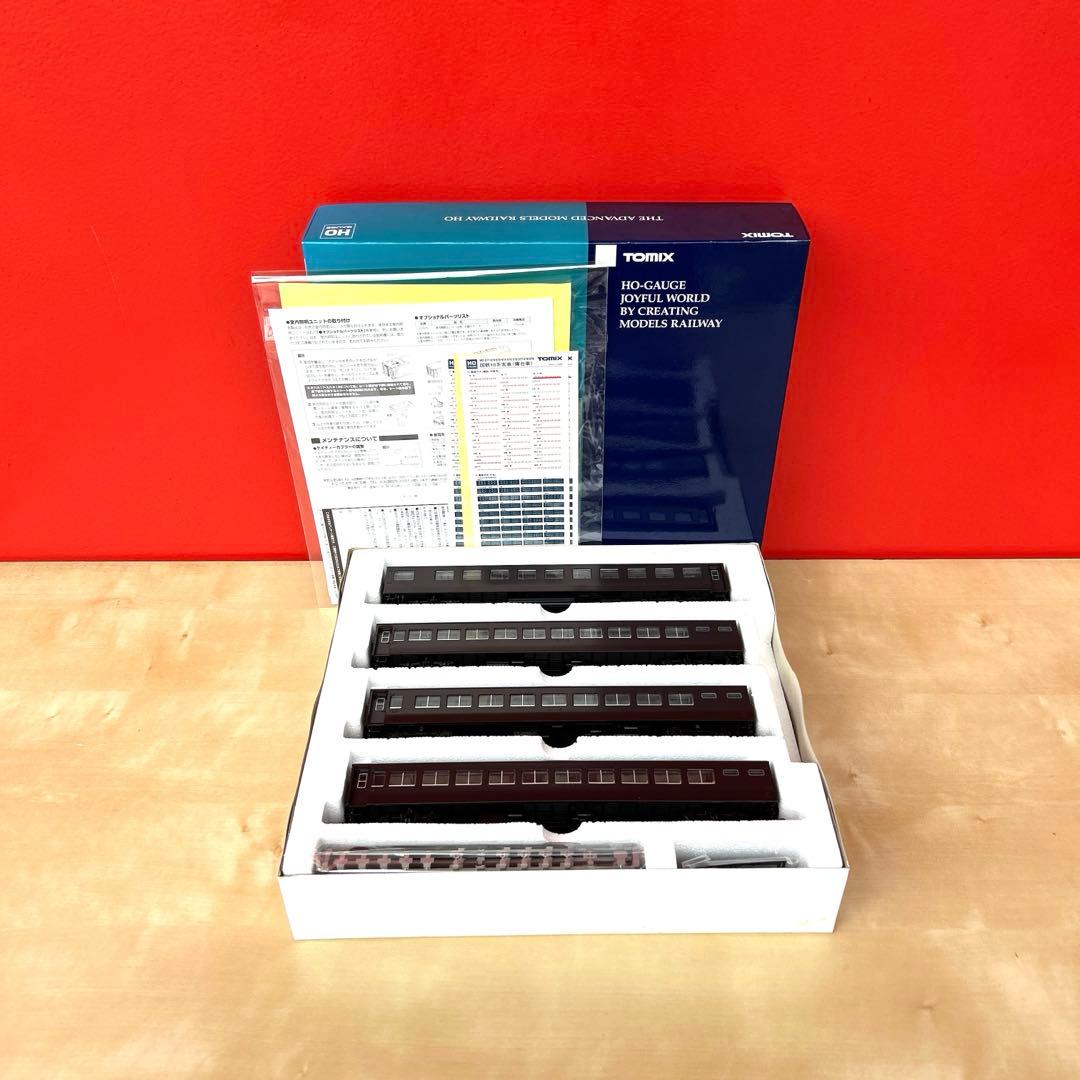 Nゲージ　国鉄10系寝台客車(茶色)セット