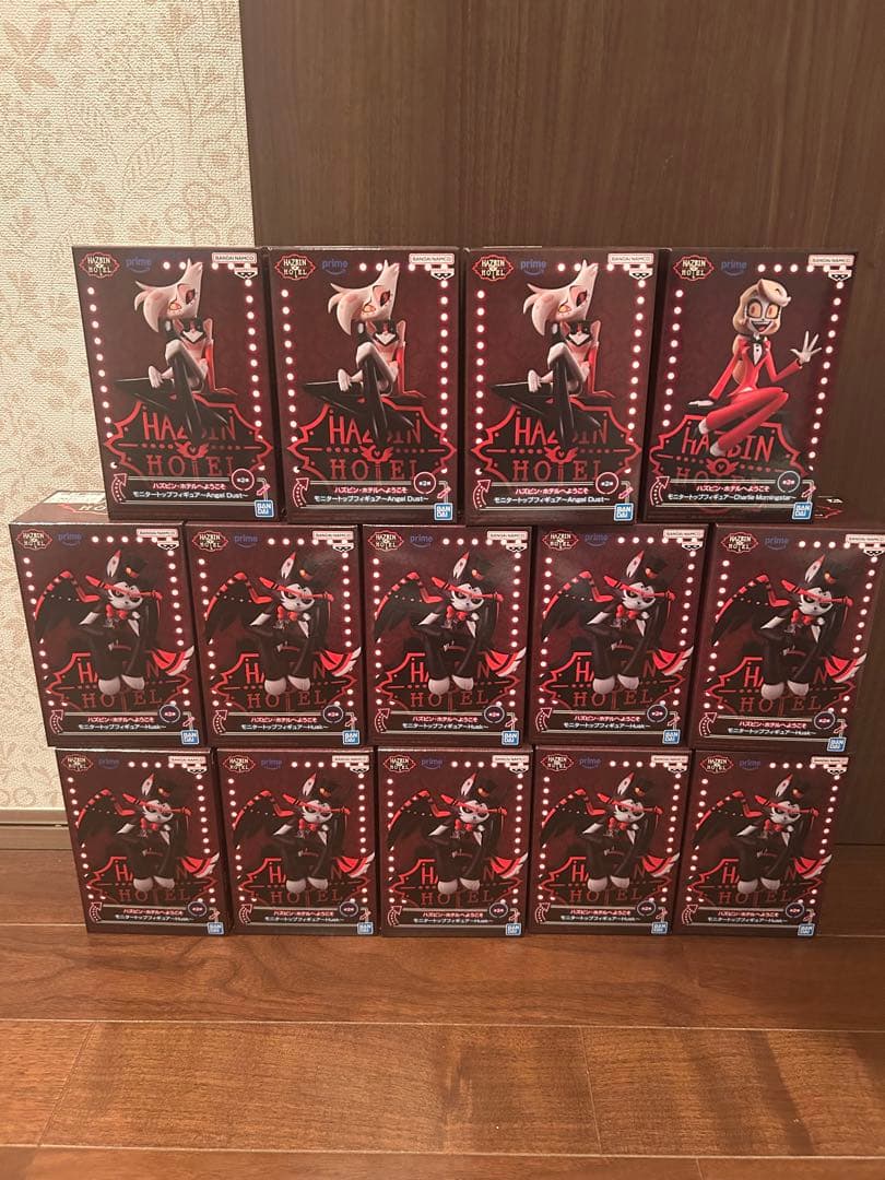 ハズビンホテルへようこそ　モニタートップフィギュア　ハスク、エンジェル　14点