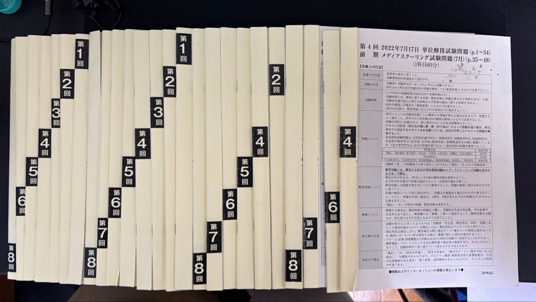 法政通信　単位修得試験　過去問 法政大学通信教育部 単位修得試験/メディアスクーリング試験1月過去問