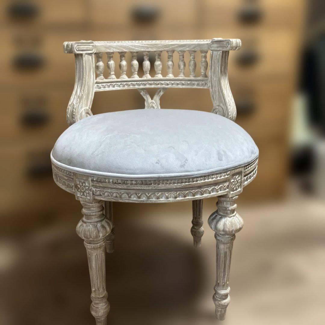 サラグレース 。ミラージュ スツール クラウン ライトグレー 楽天市場】スツール ライトグレージュ Crown Mirage // スツールチェア