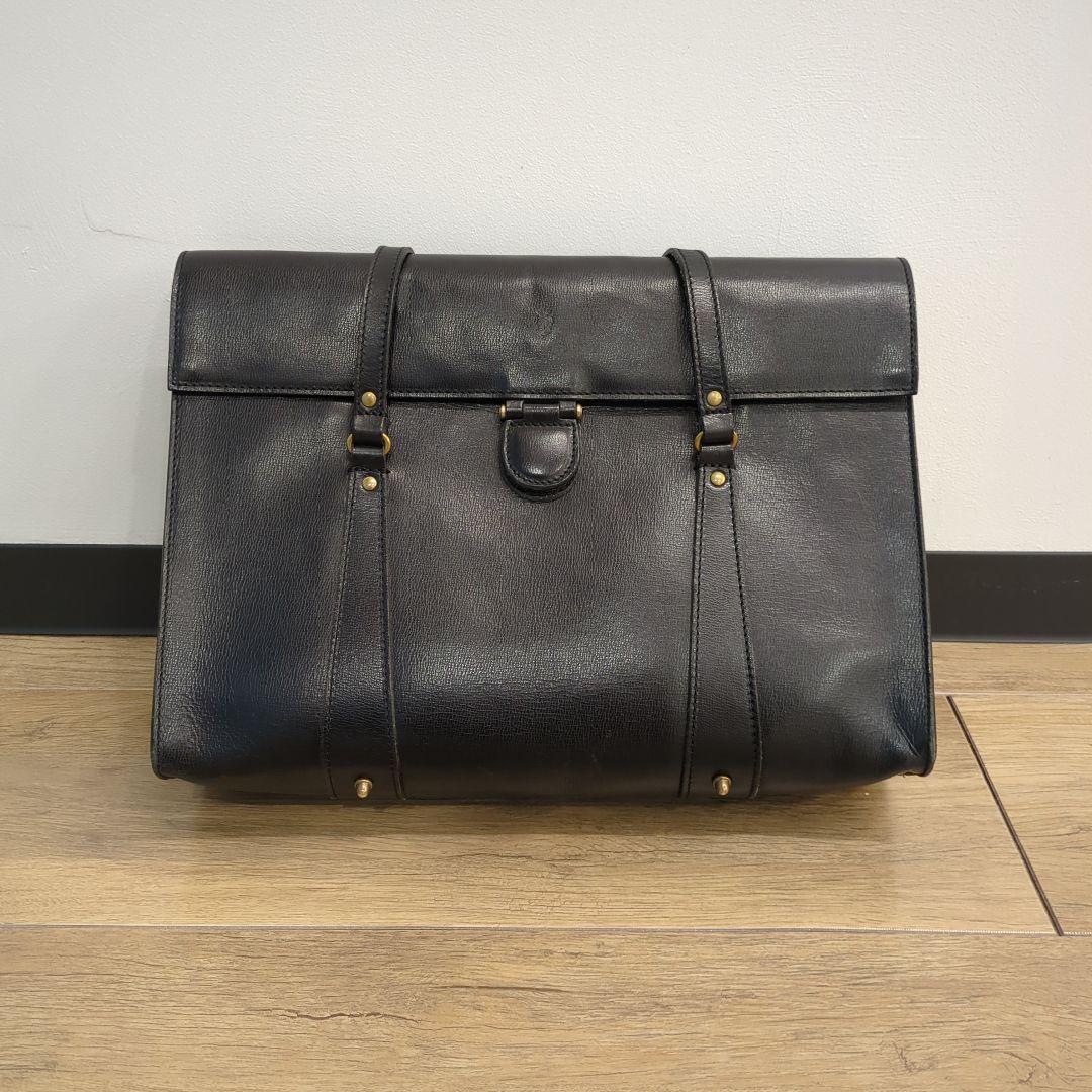 バッグ Felisi Black Leather Tote Handbag 13-44