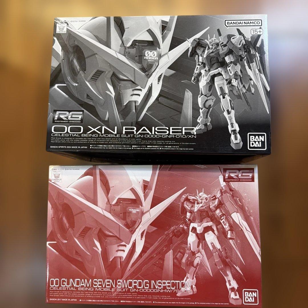RG 00 ザンライザー& 00ガンダム セブンソード インセプション