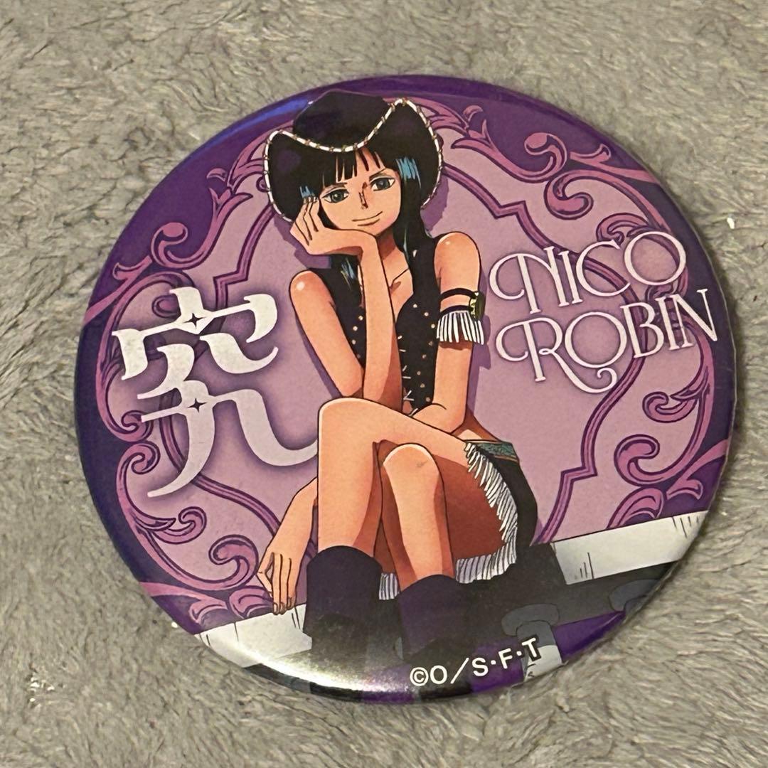 ニコ・ロビン 缶バッジ - メルカリ