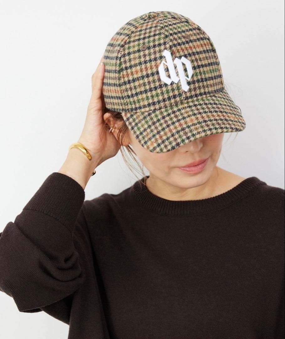 Deuxieme Classe ダークパーク チェックベースボールキャップ