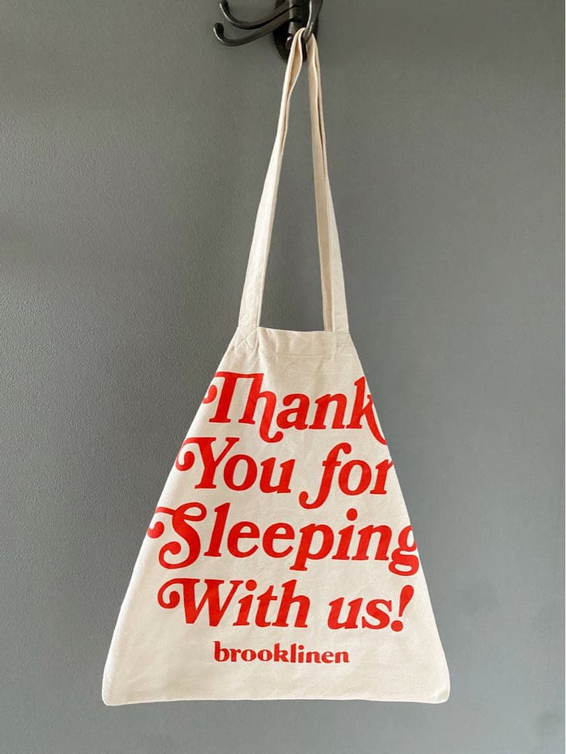 古着 ビンテージ エコバッグ 厚手 生地 袋 巾着 デッドストック 美品