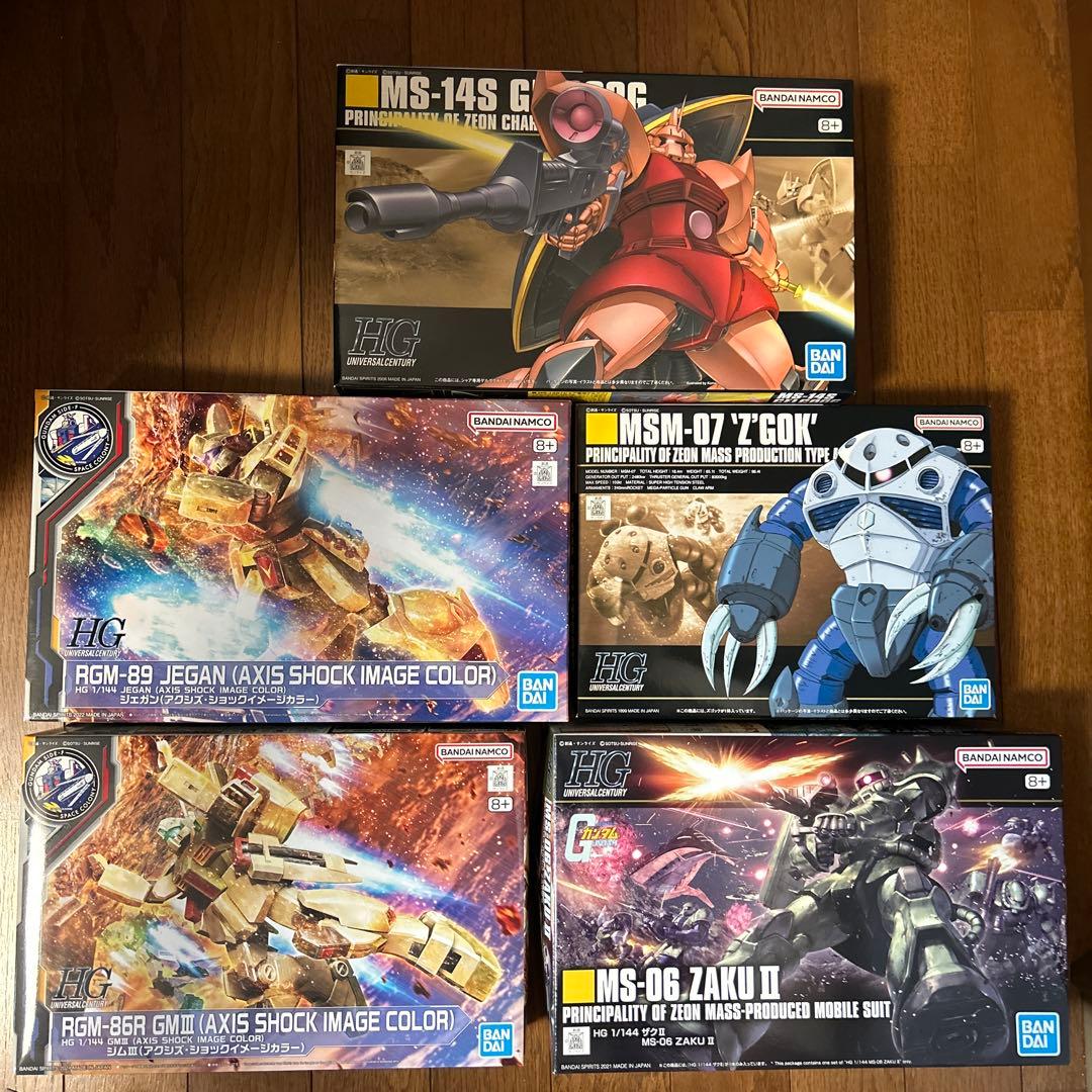 ガンプラ　まとめ売り　セット　5体