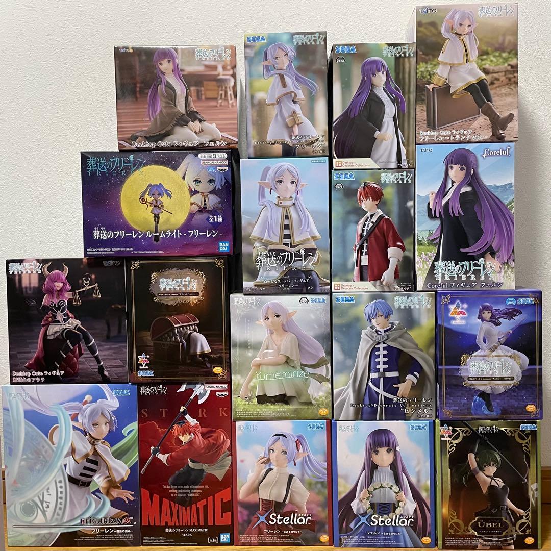 葬送のフリーレン　プライズフィギュアまとめ売り　21点セット 葬送のフリーレン プライズフィギュアまとめ売り 21点セット - メルカリ