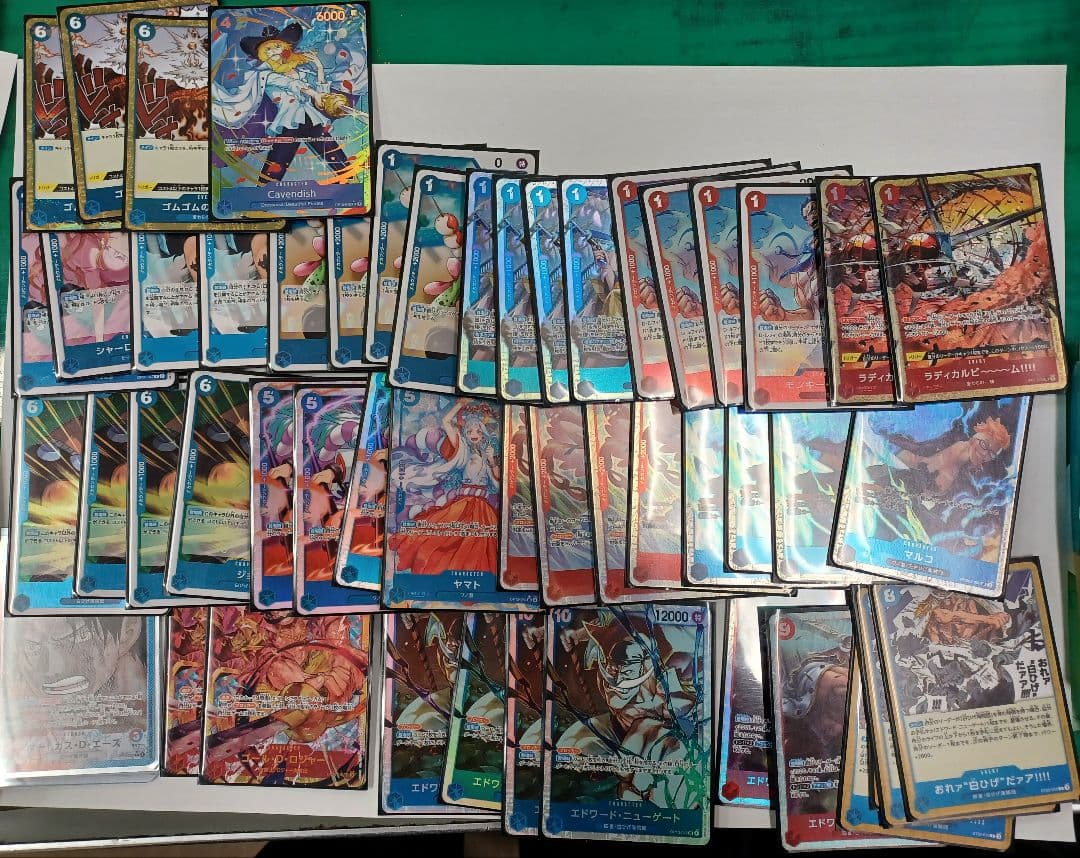 ワンピースカード　赤青エースデッキ