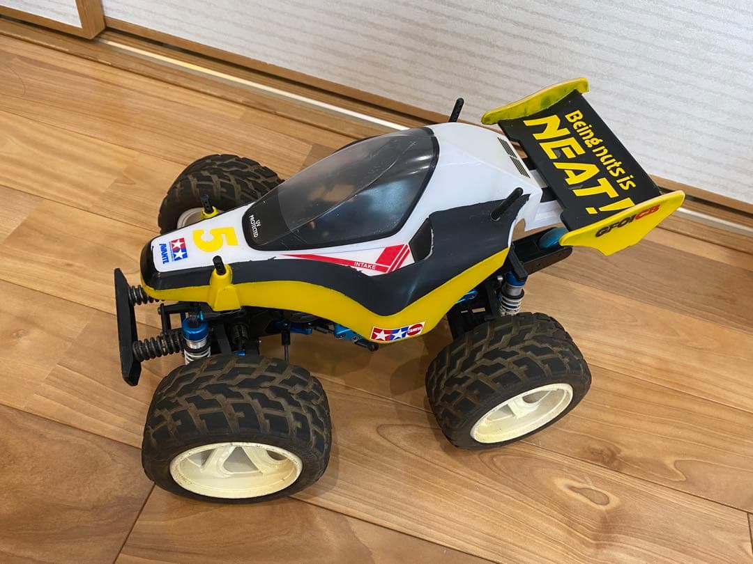 タミヤ GF01 シャーシ コミカルアバンテ　オリジナル塗装　オプション多数