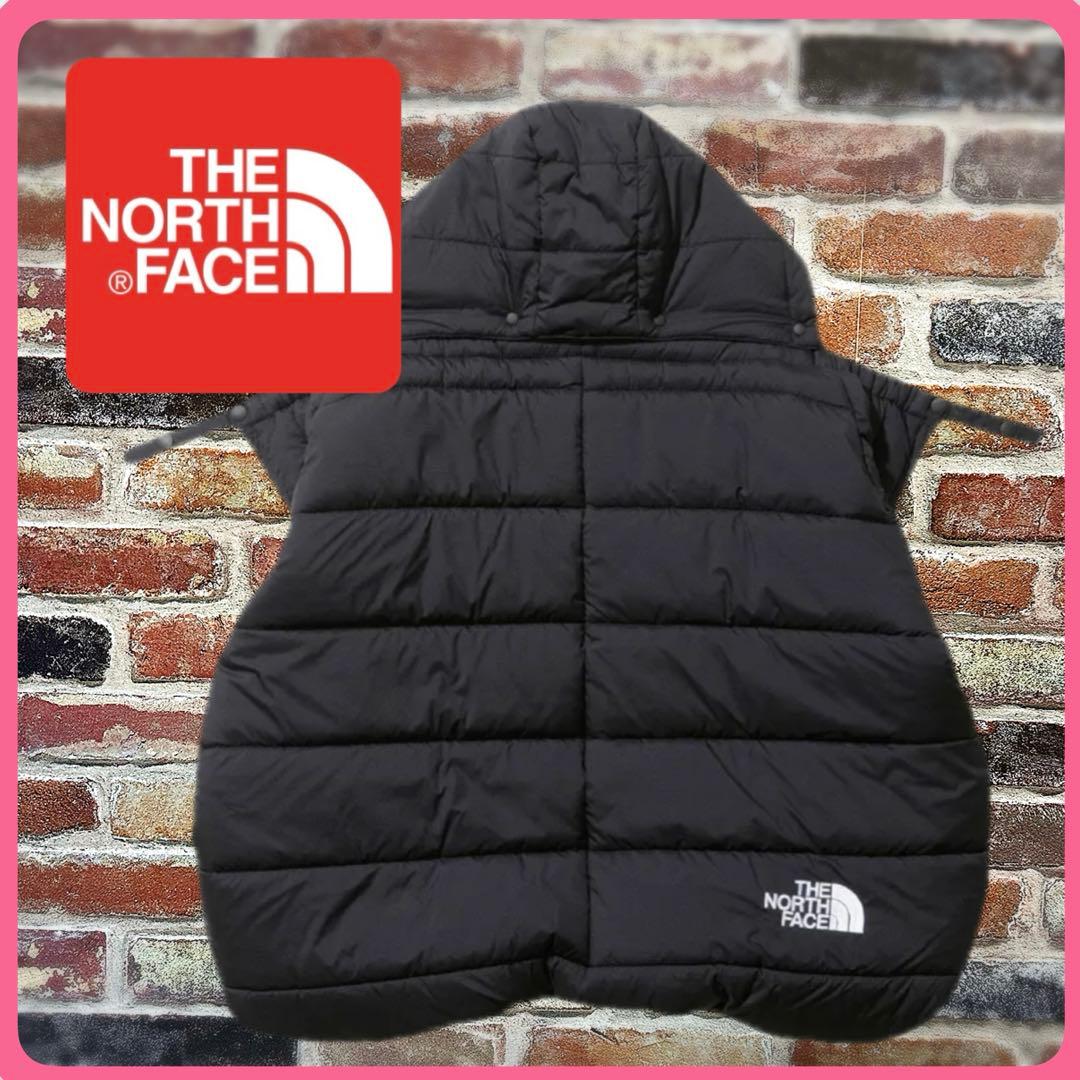 【美品】THE NORTH FACE　防寒ケープ　抱っこ紐　ダウン 抱っこ紐防寒ケープはユニクロよりノースフェイスが「最強」だった理由