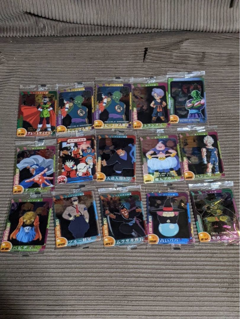 ドラゴンボールZ ウエハースカード未開封ありセット