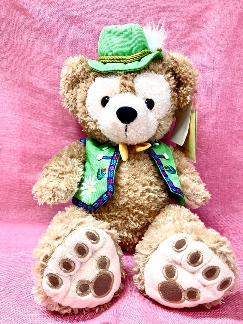 ♡ダッフィー　白タグ　赤い糸　ディズニーベア