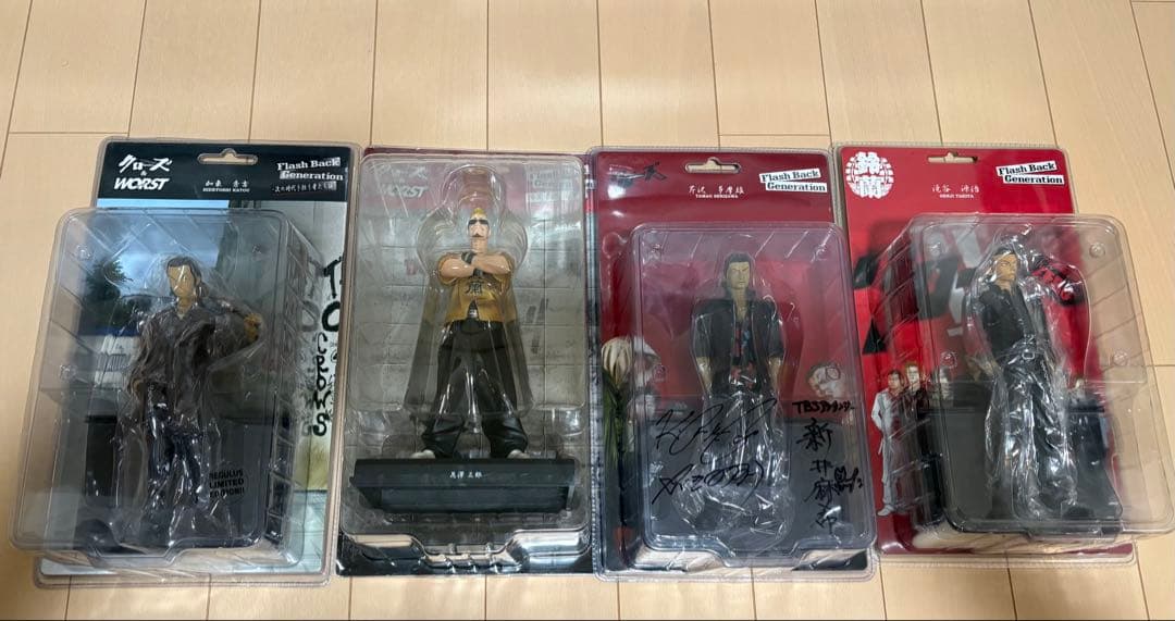 クローズ　ワースト　フィギュア 4体セット