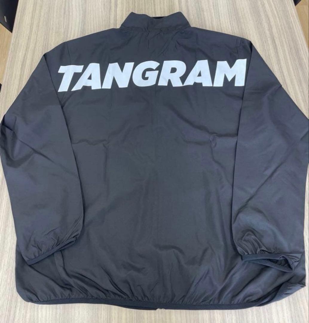 TANGRAM ブラック ナイロンジャケット