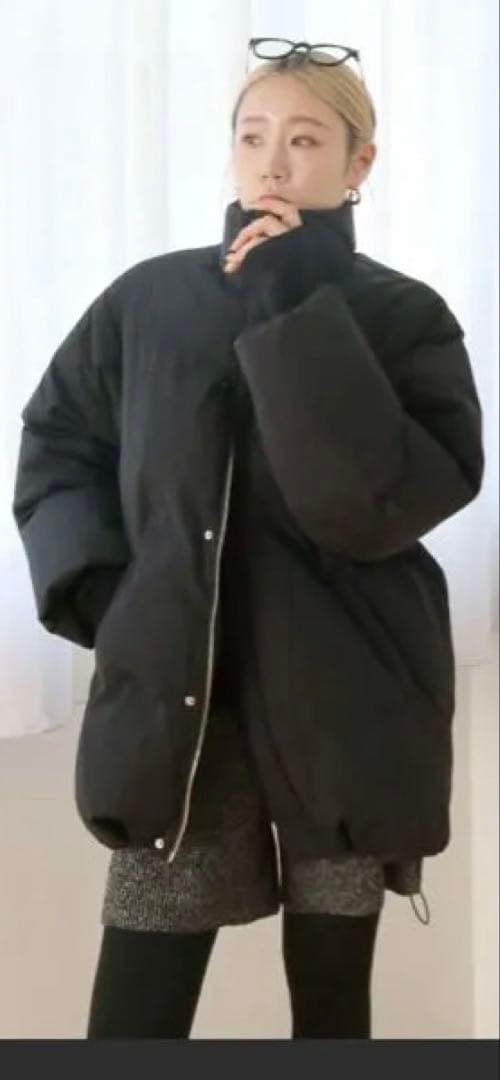 Ungrid ミドル丈ルーズシルエットダウン　Mサイズ Ungrid（アングリッド） ダウン ダウンジャケット ミドル丈ルーズ