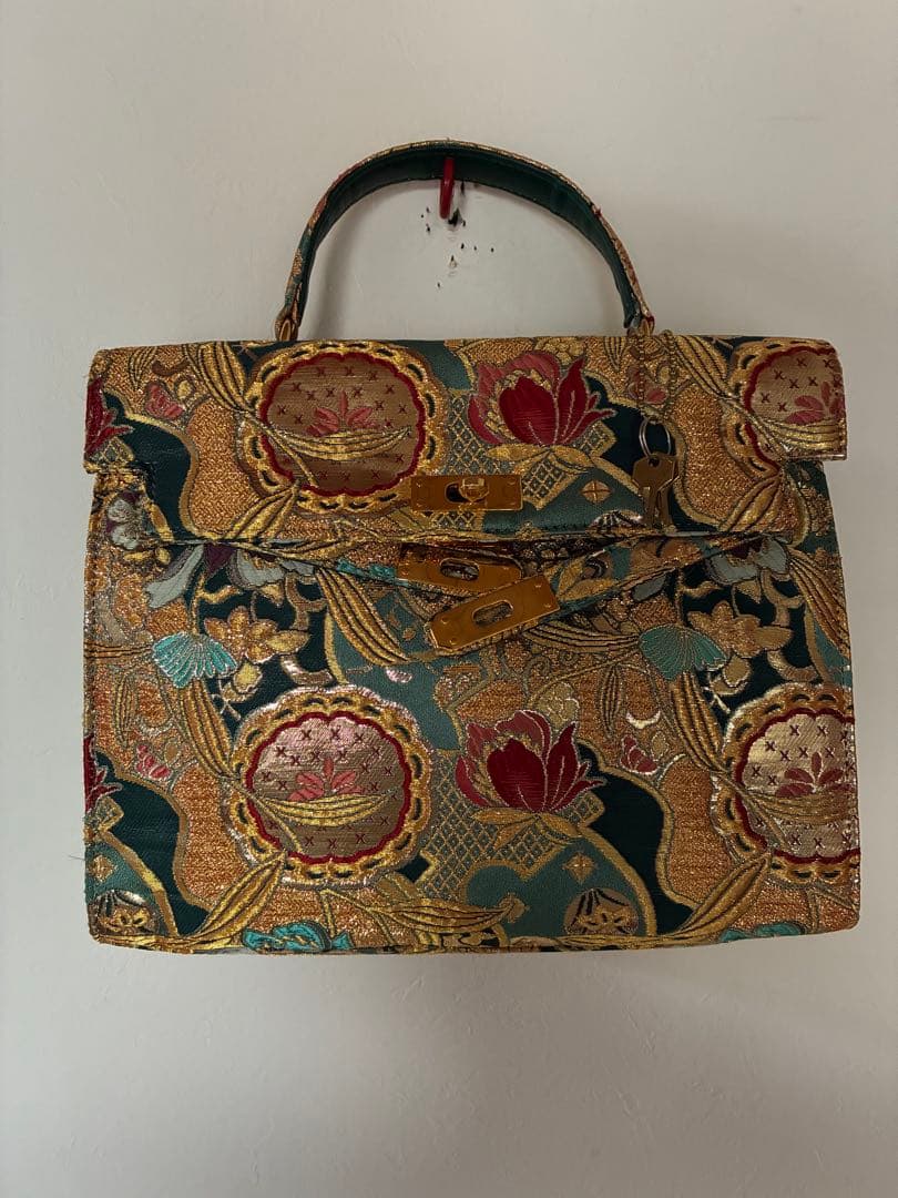 帯リメイク ハンドバッグ 和装 洋装兼用