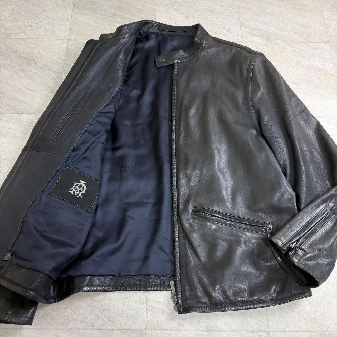 ダンヒル Dunhill ジャケット レザージャケット シングルライダース ラム ダンヒル Dunhill ジャケット レザージャケット シングルライダース