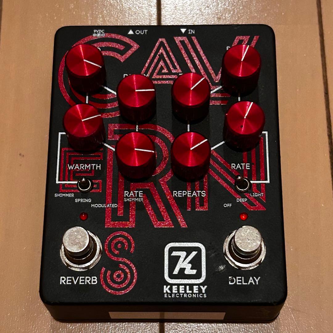 【限定価格】Keeley Caverns V2 BLACK&RED