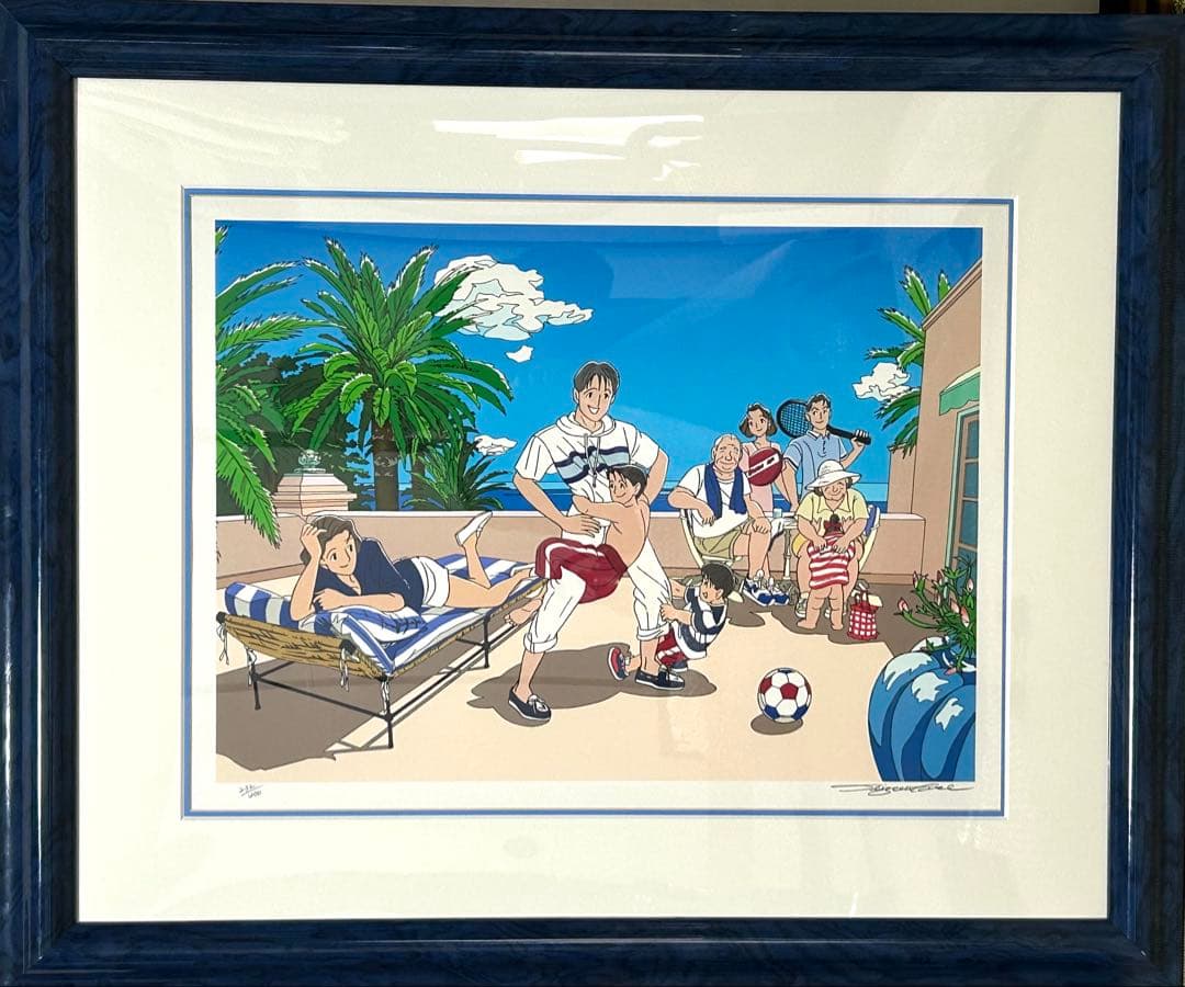 わたせせいぞう Let's Join It! シルクスクリーン希少直筆サイン入り