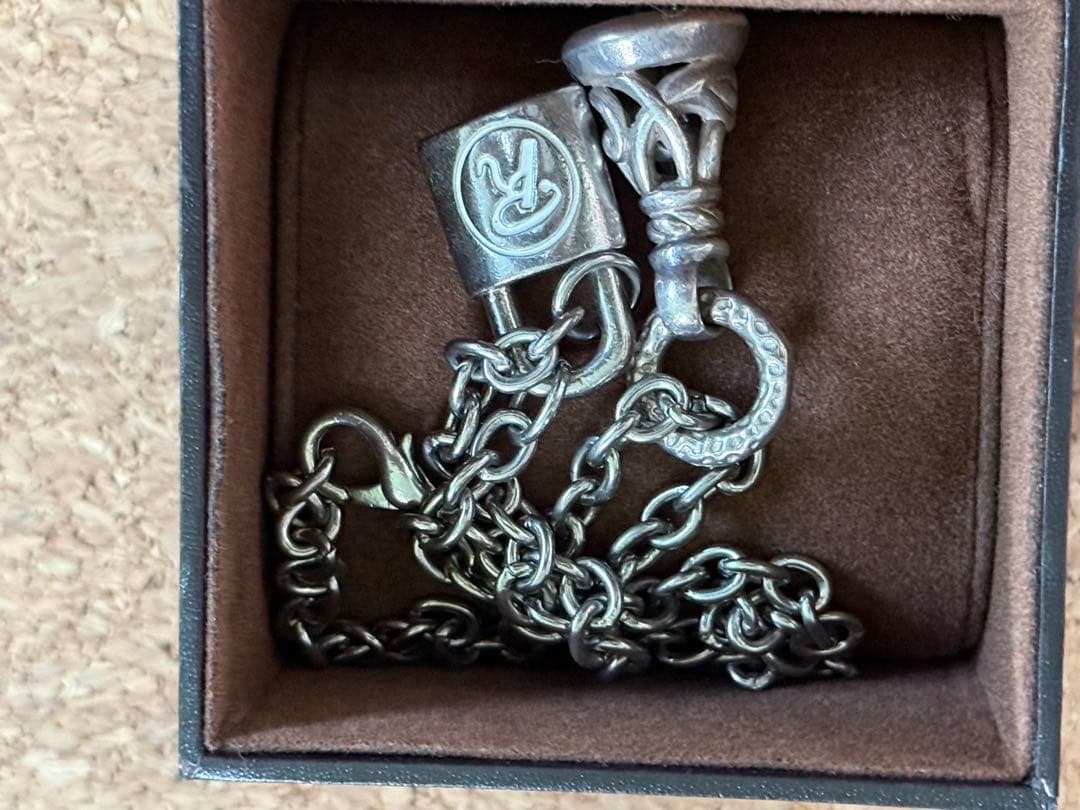 O*h様 シルバー チェーンネックレス 調整可能