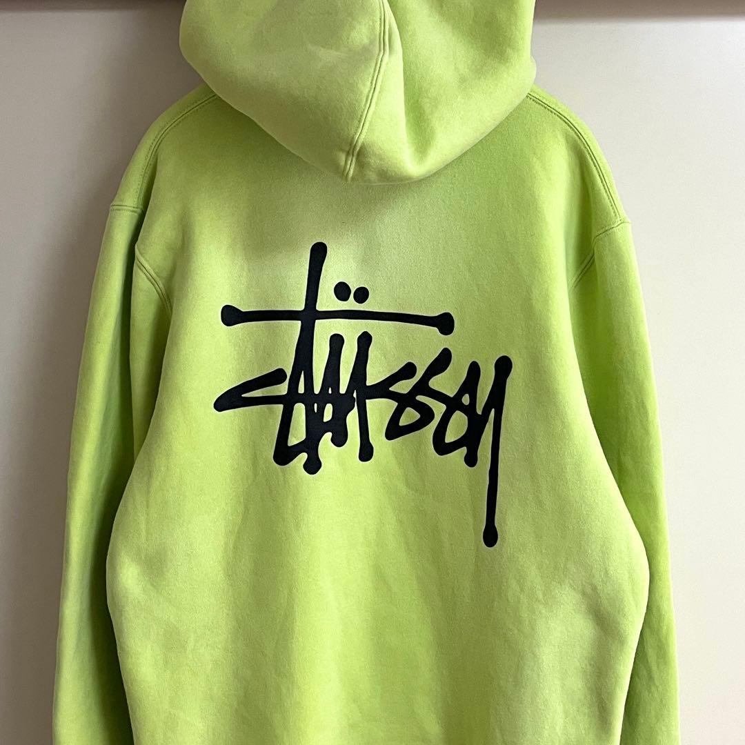 ☆超絶人気！ステューシー STUSSY ストックロゴ パーカー☆ STUSSY（ステューシー） Stussy Stock Box Hood ストックロゴ 象徴