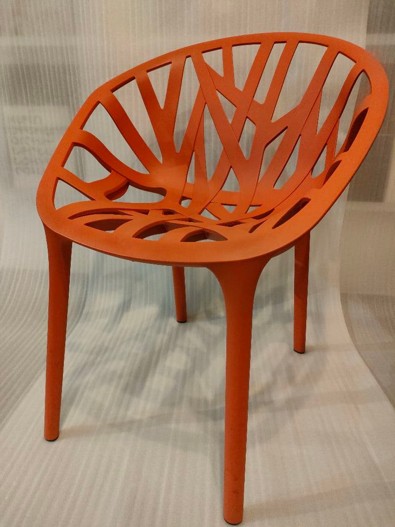 ビトラ ベジタルチェア レッド系 Vitra Vegetal ベジタルチェア ロナン＆エルワン・ブルレック ヴィトラ 中古 レッド