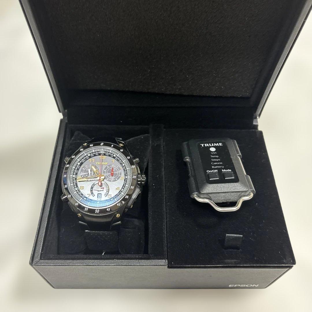 時計 エプソン トゥルームGPS電波ソーラー TR-MB8006 ライトチャージ