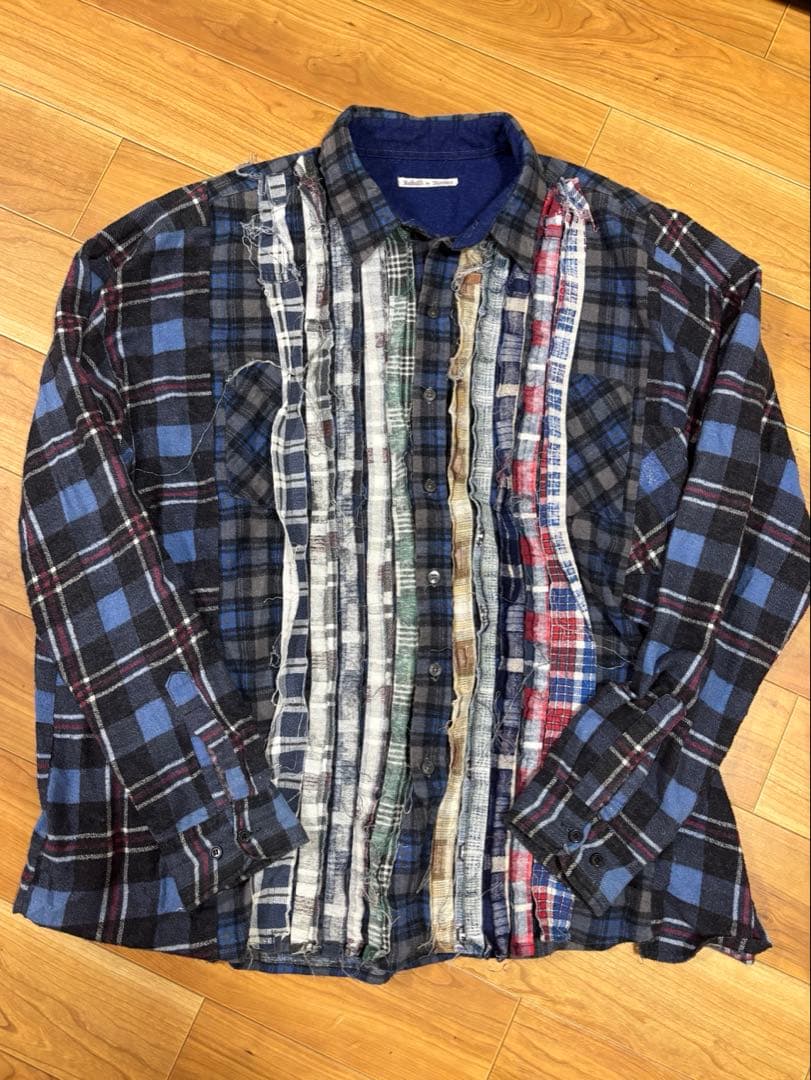 Rebuild by Needles再構築 ネルシャツ