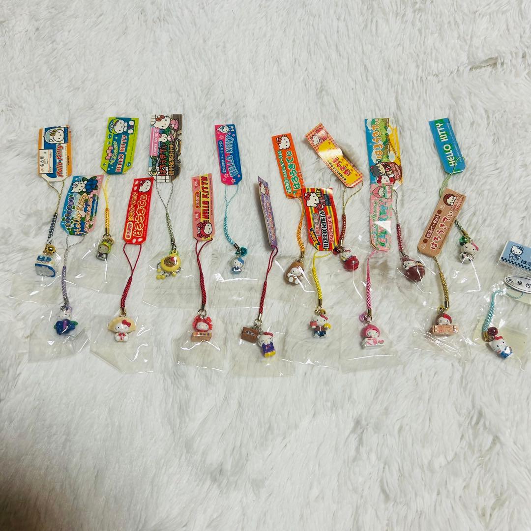 ハローキティ　まとめ売り　ストラップ　ご当地　新品