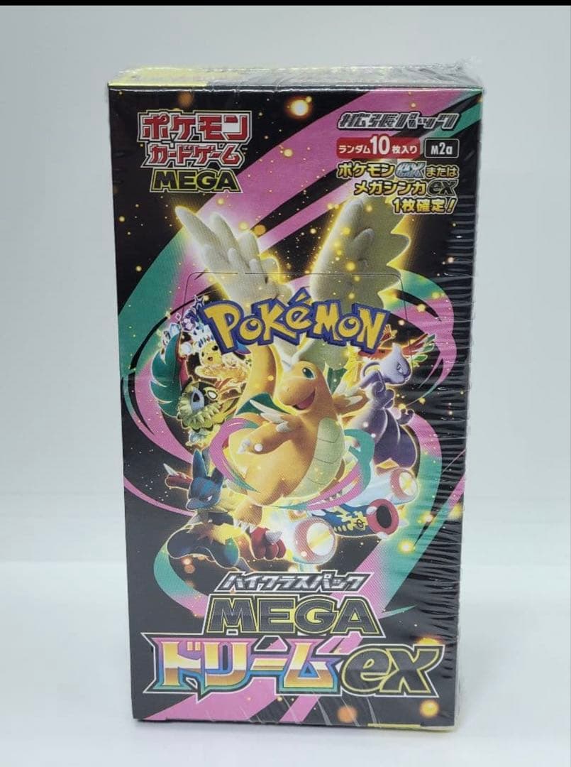 ポケカ MEGAドリームex シュリンク付き 未開封