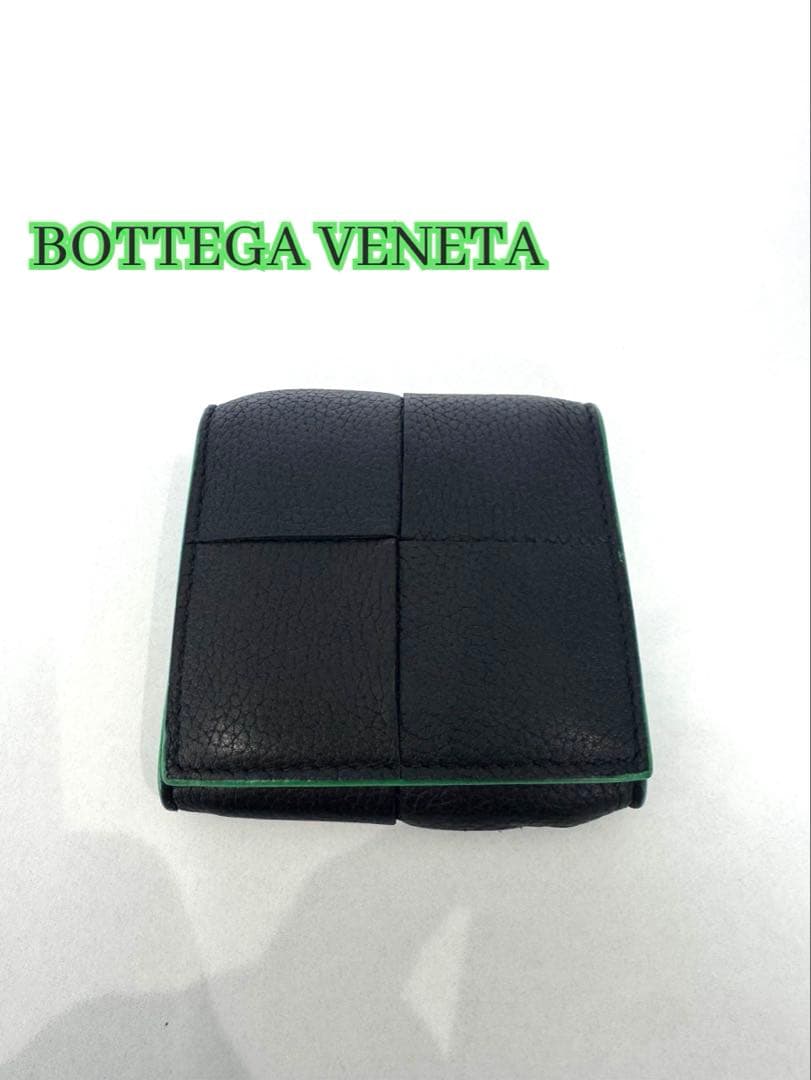 【美品】BOTTEGA VENETA ケース　小銭入れ　ラム　カーフスキン