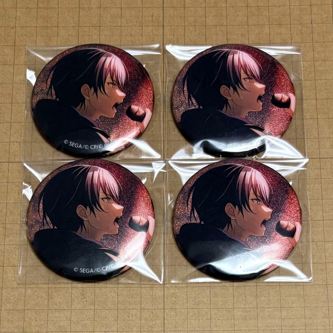 プロセカ】青柳冬弥 グリッター缶バッジ 29A 4点 - メルカリ
