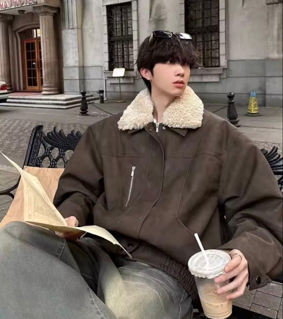 コットンジャケット　オートバイジャケット　メンズ　カジュアルアウター 試着無料】エイジオブグローリー ミッション - バイク ワックス