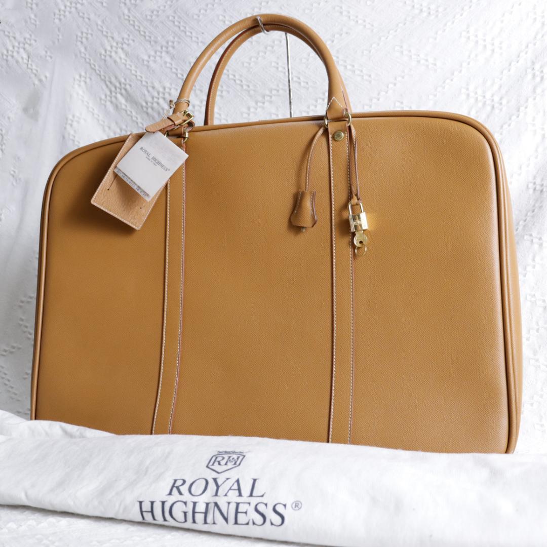極美品！ロイヤルハイネス ガーメントケース　高級レザーバッグ　クロシェットカデナ
