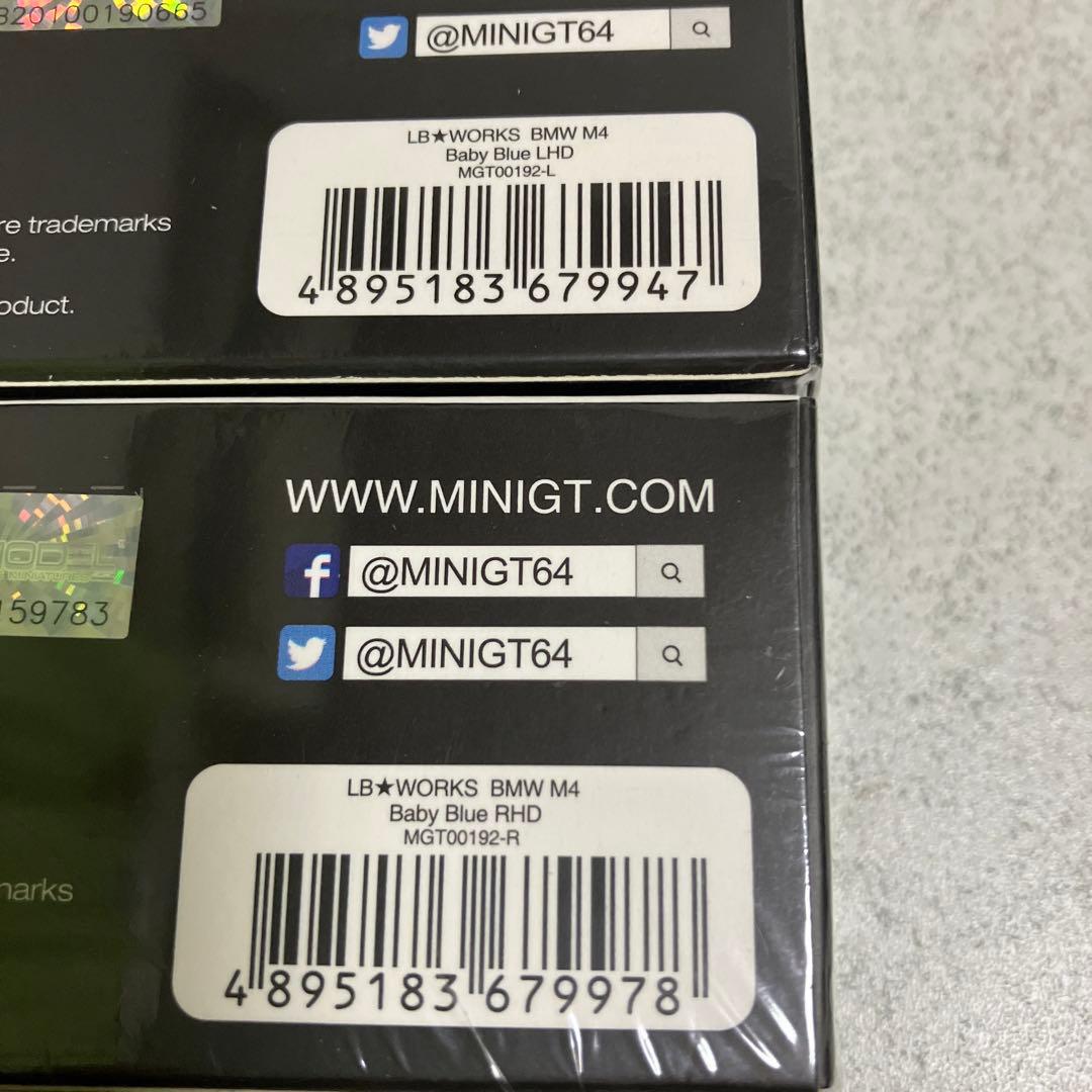 MINI GT 192 LB☆WORKS BMW M4. Baby Blue - メルカリ