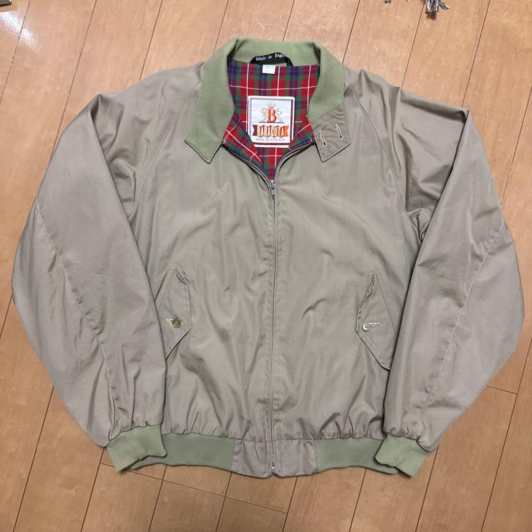 BARACUTA バラクータ G9 ジャケット ベージュチェック