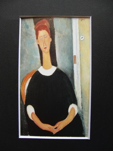 アメデオ モディリアーニ、【白い襟のジャンヌ・エビュテルヌ】