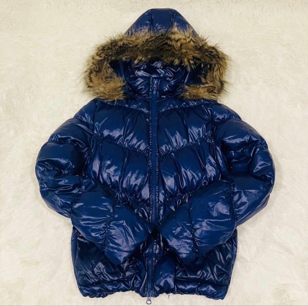 GAP ダウンジャケット ファー付き y2k 00s
