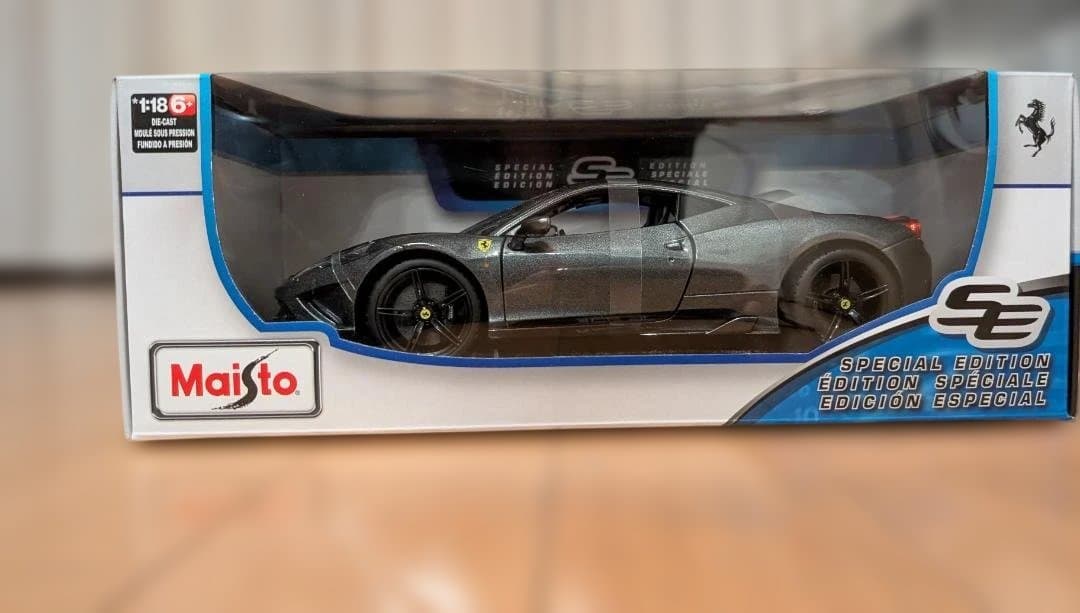 【金属製・新品】マイスト 1/18 フェラーリ 458 スペチアーレ【希少】
