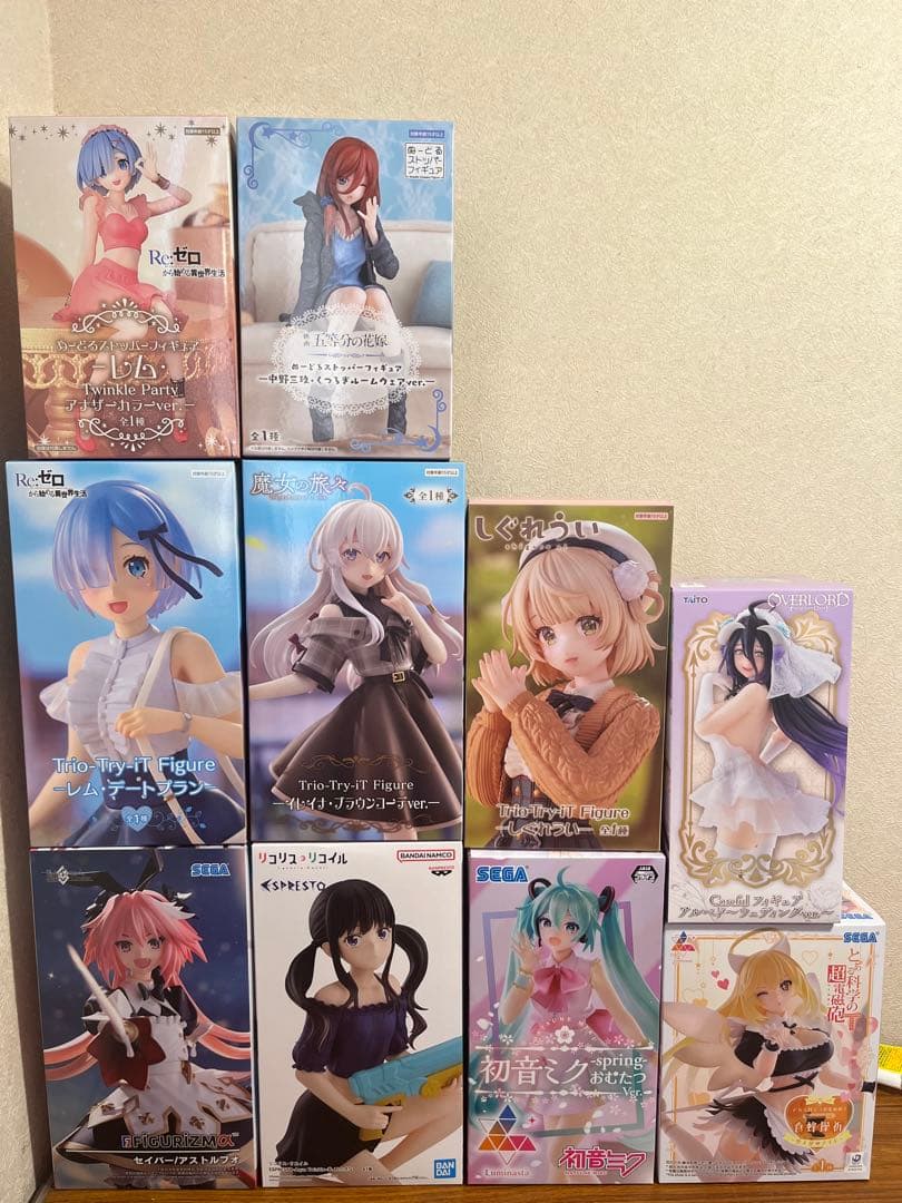 【新品・未開封】プライズフィギュア　10点セット　まとめ売り