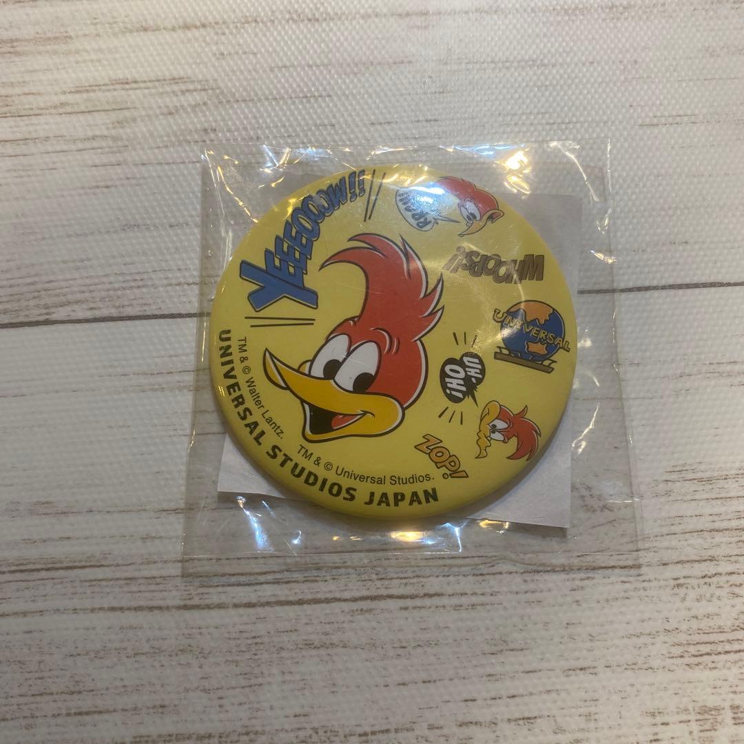 ウッディ・ウッドペッカー 缶バッジ