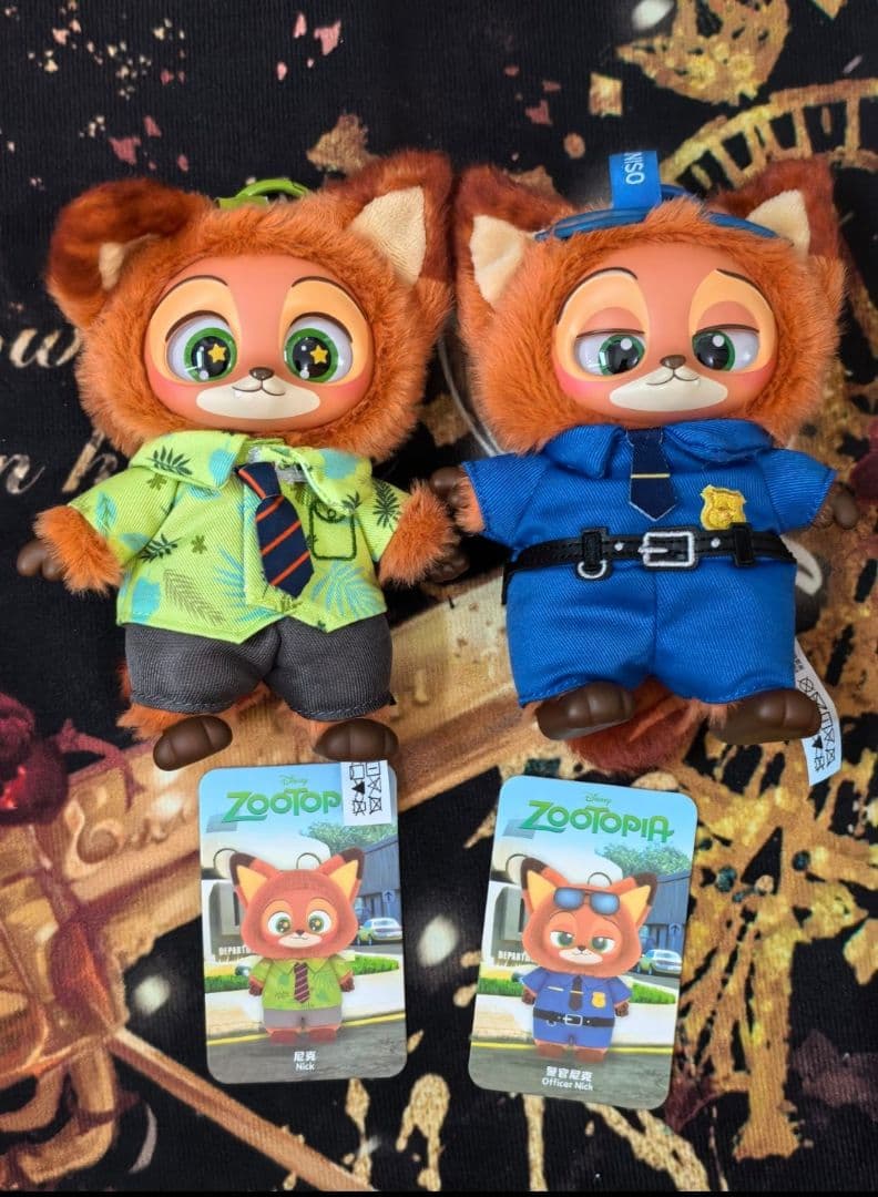 新品中身未開封MINISO×ディズニー ズートピア ニック2点セット - メルカリ