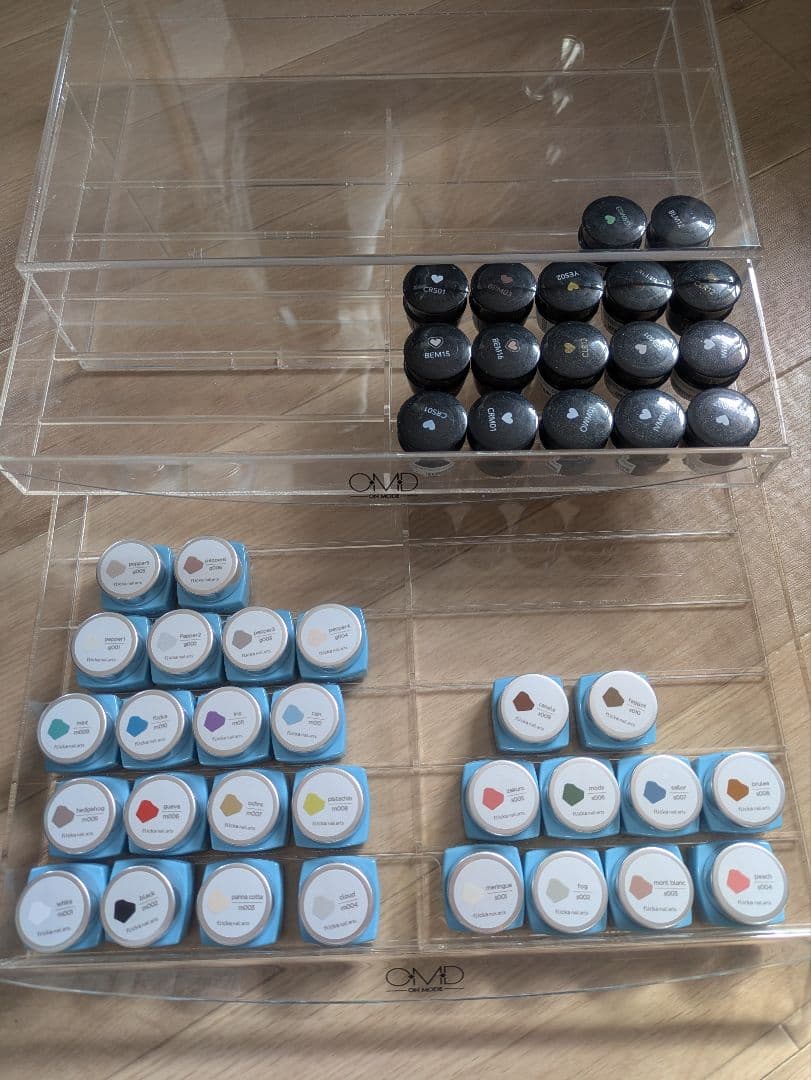 OMDアクリルケース入り*ルクジェル*フリッカジェルセット