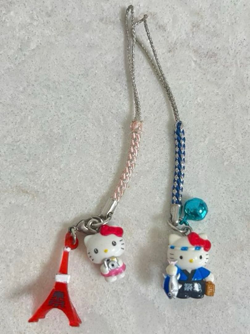 匿名発送】 ハローキティ 東京限定 ストラップ ご当地キティ 東京