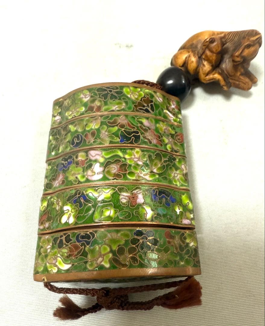 七宝焼 印籠 根付 - メルカリ