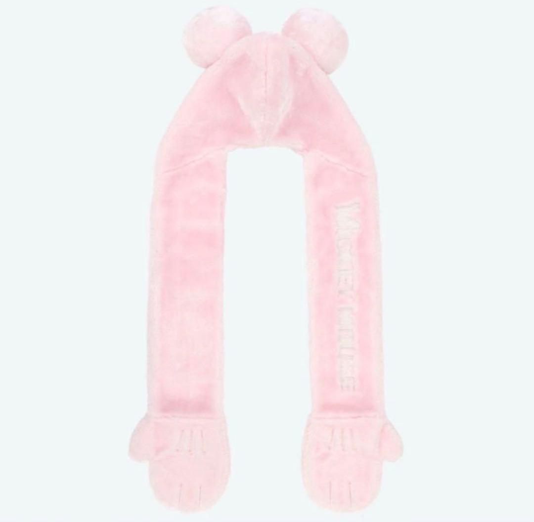 ミッキー マフラーキャップ ピンク パルパルーザ